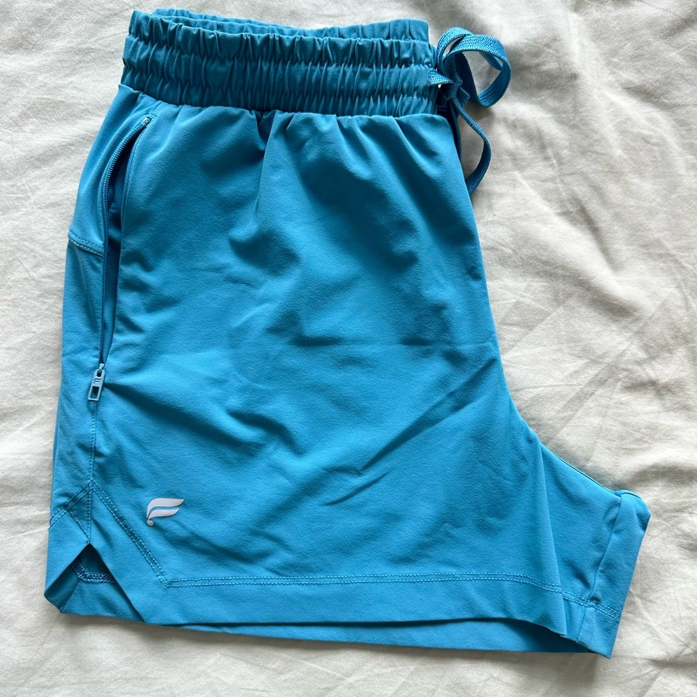 Fabletics Turquoise Women's Athletic Shorts